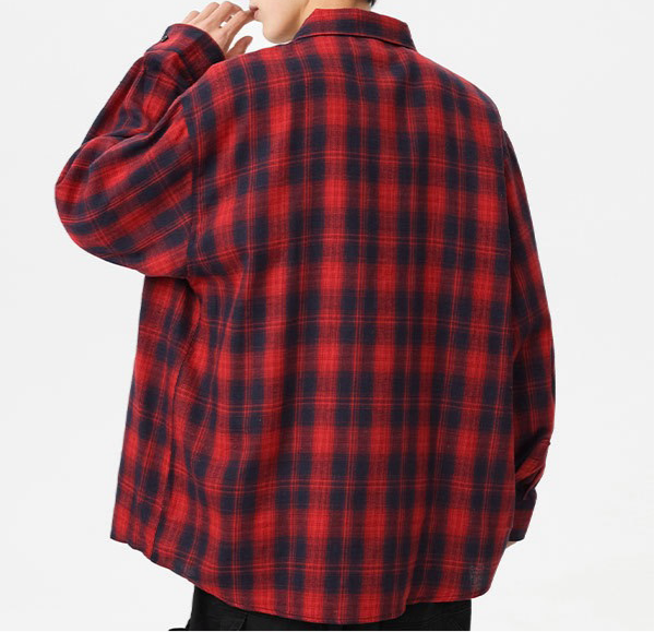 Trendy kariertes hemd