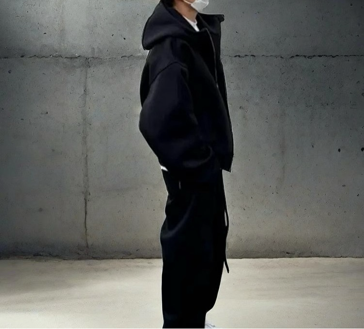 Loose fit Zipper Trackie