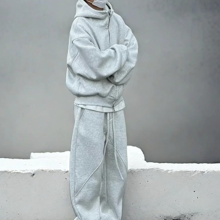 Loose fit Zipper Trackie