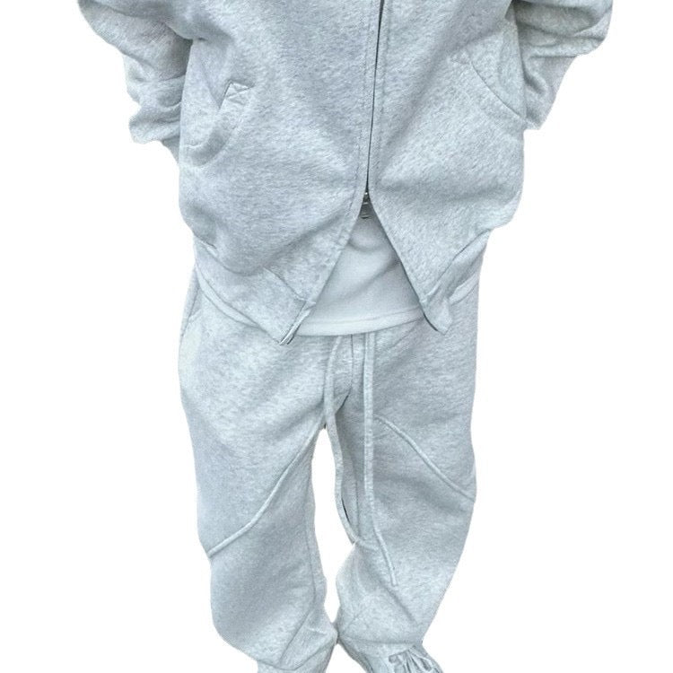 Loose fit Zipper Trackie