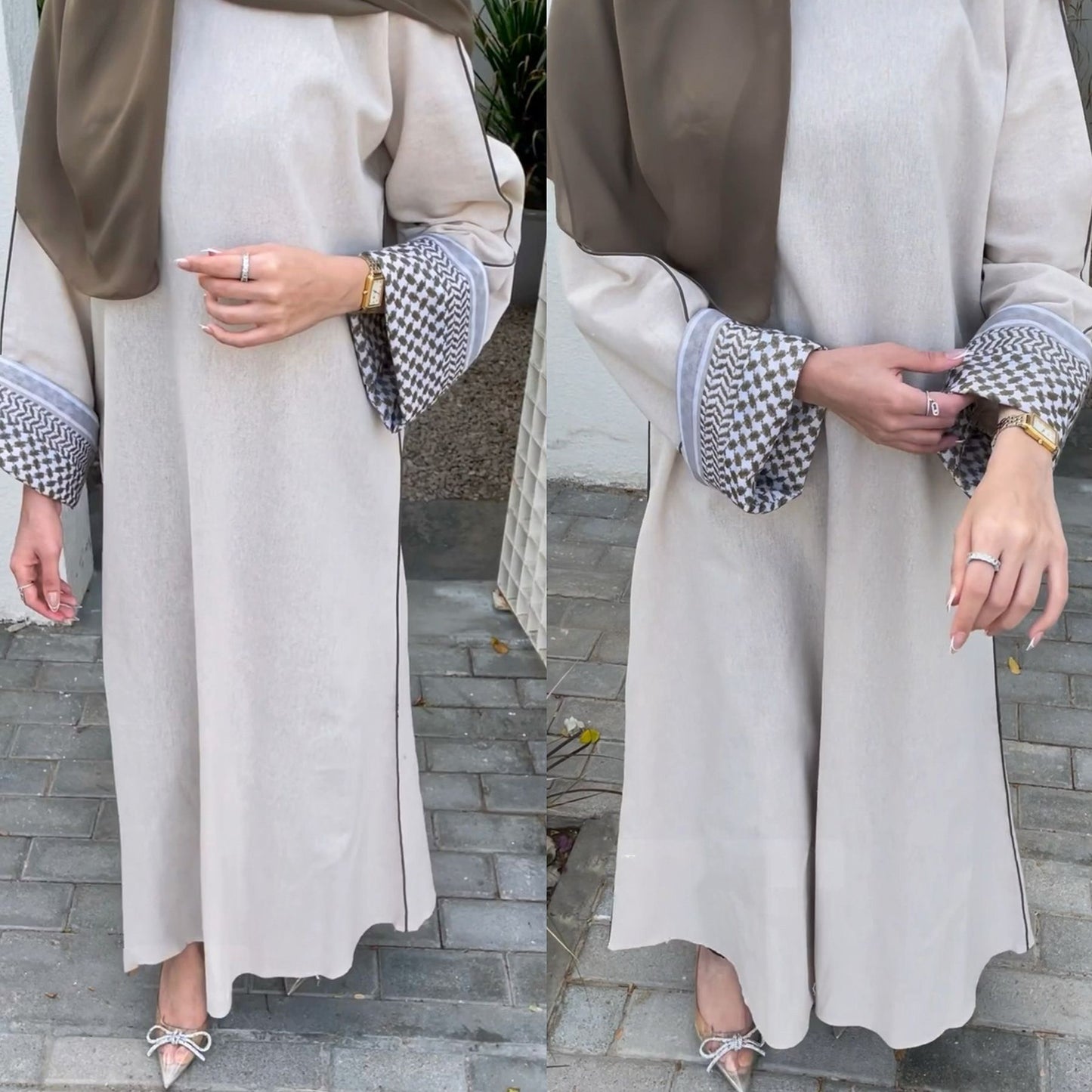 Abaya Kuffiye muster