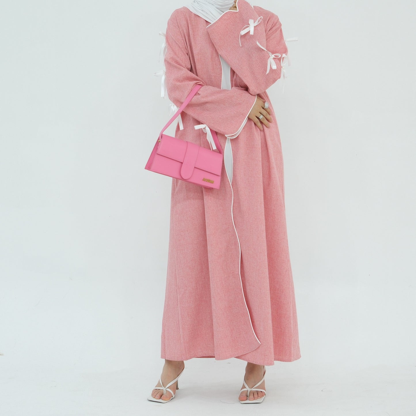 Abaya mit schleifen