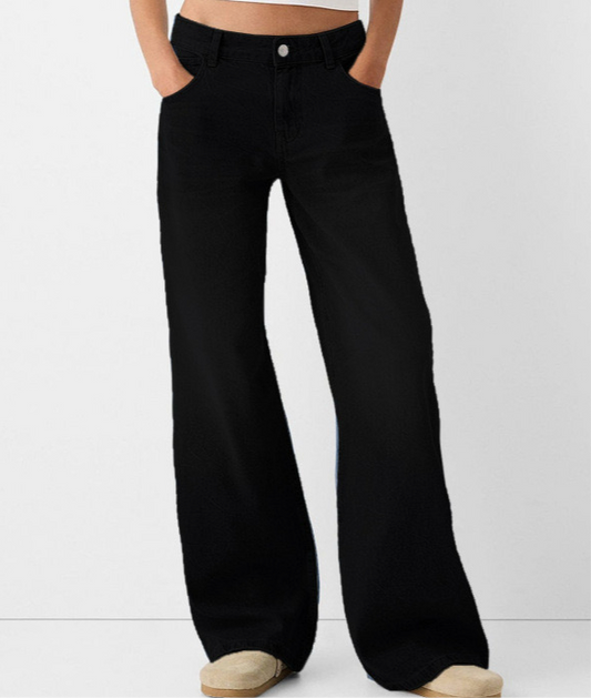 Straight leg Jeans schwarz