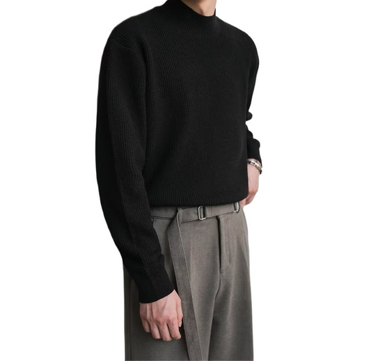 Rundhals Pullover ripped
