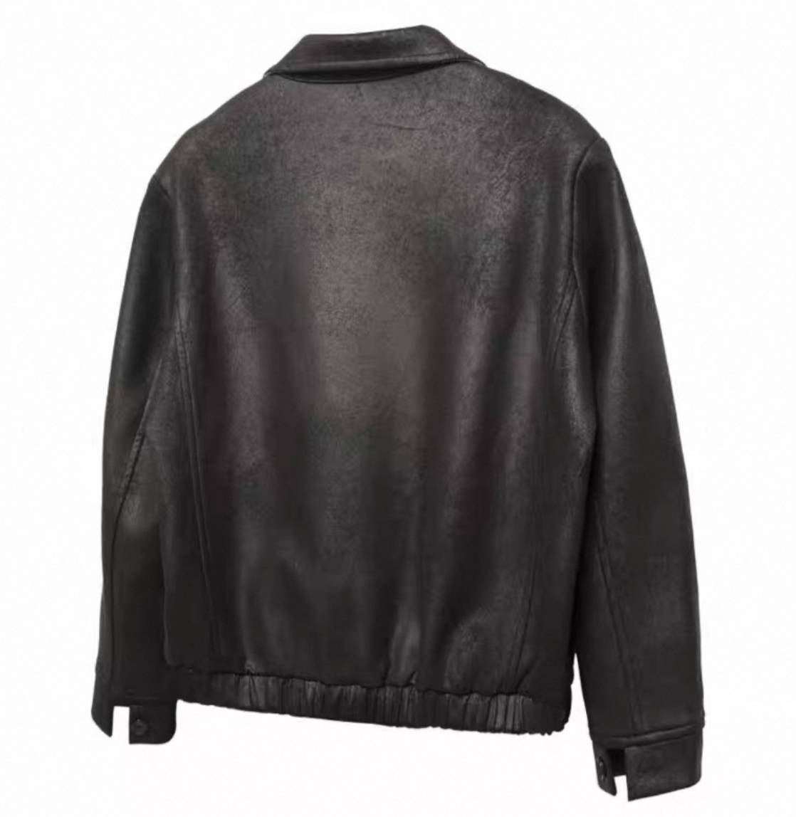 Lederjacke mit Taschen