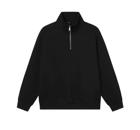 Half zipper