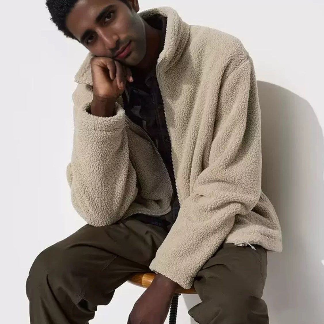 Virale fleece Jacke